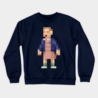 Eleven low-res pixelart Crewneck Sweatshirt